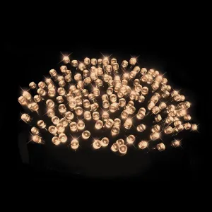 100 LED Solar Fairy Lights Warm White