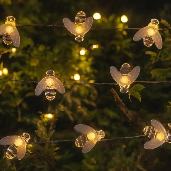 20 LED Bumblebee Garden String Lights 2M