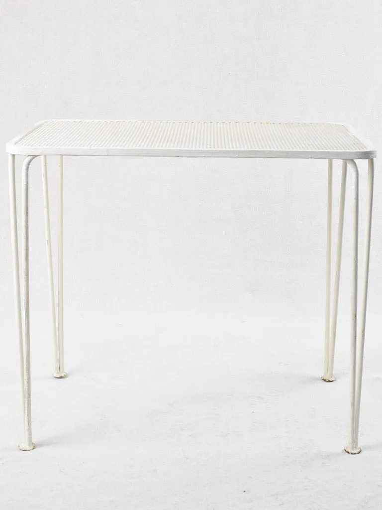 4 vintage nesting side tables