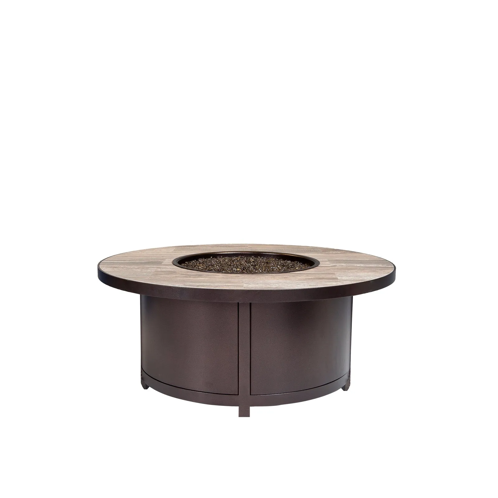 42" Dia. Round Capri Iron Fire Pit by Ow Lee