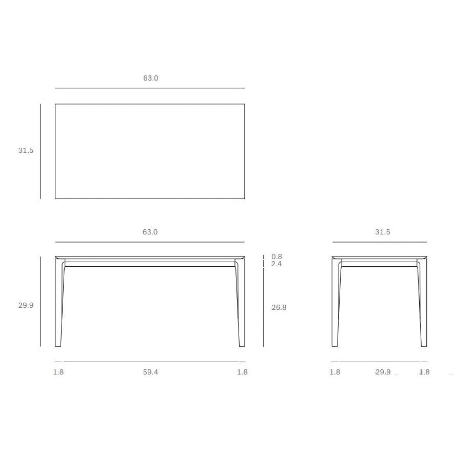 63-inch Bok Dining Collection