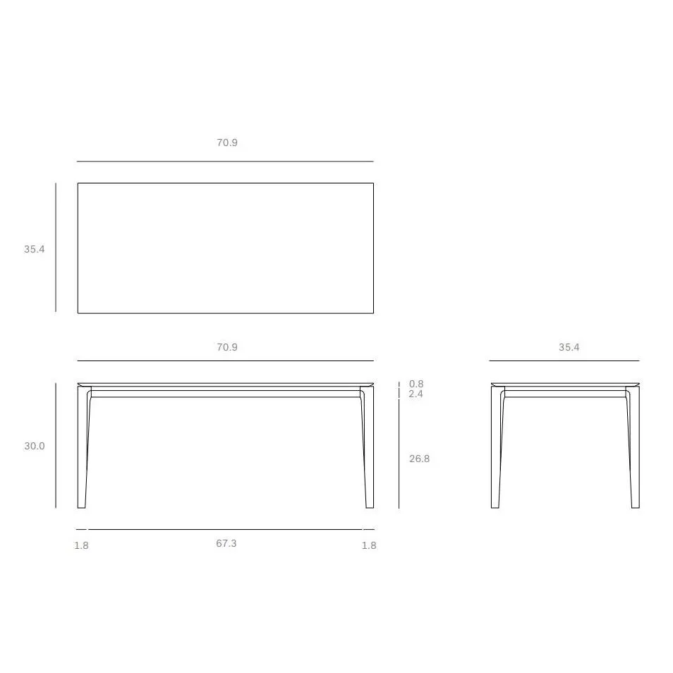 70-inch Bok Dining Collection