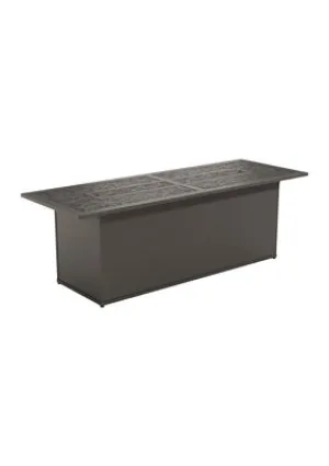 Arazzo 75" x 27" Rectangular, 24" Height, Match Lit Fire Pit by Tropitone