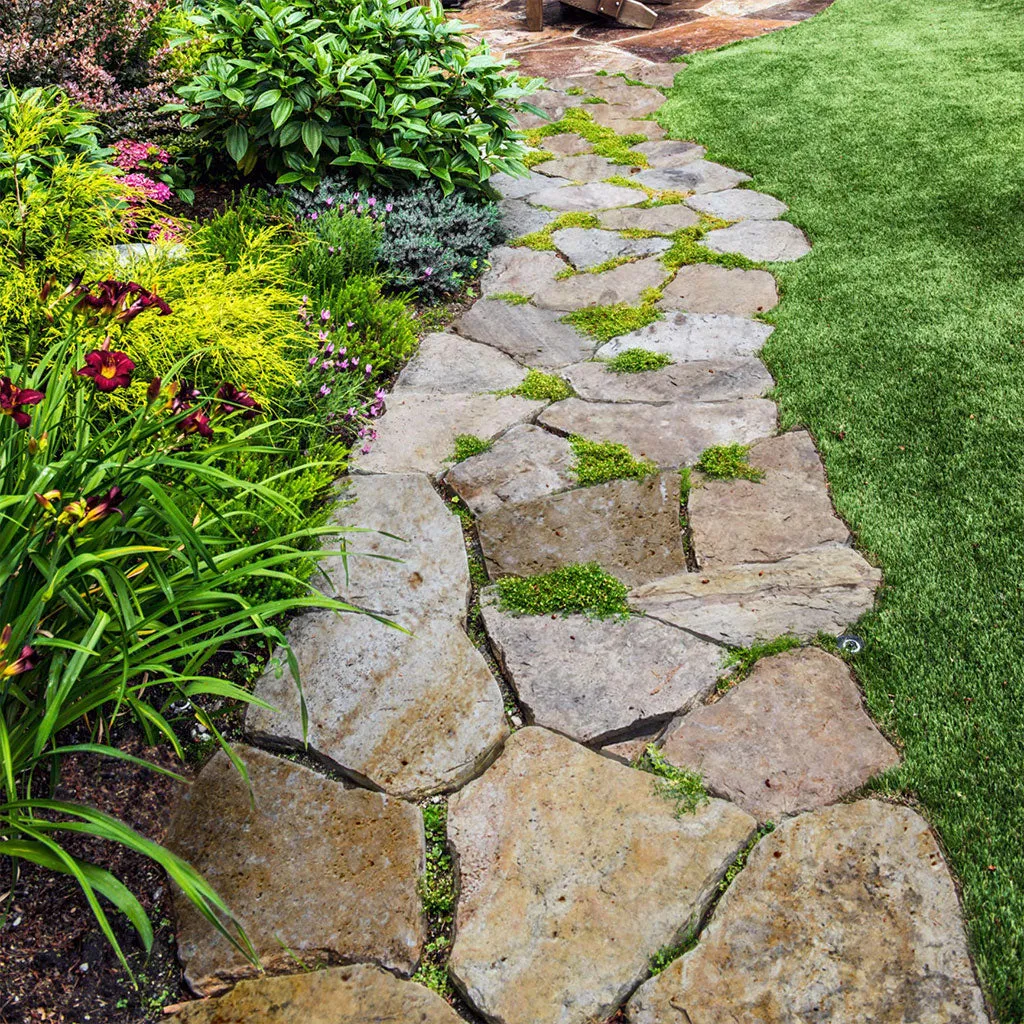 Autumn Leaves, Random - Flagstone Pavers