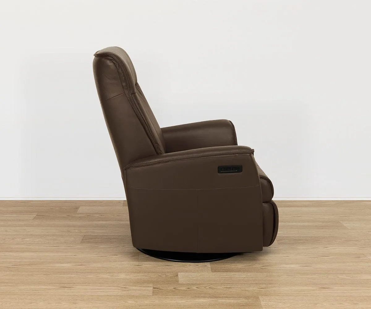 Balder Power Leather Recliner