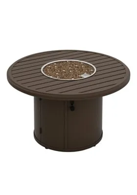 Banchetto 42" Round Fire Pit With Manual Ignition by Tropitone