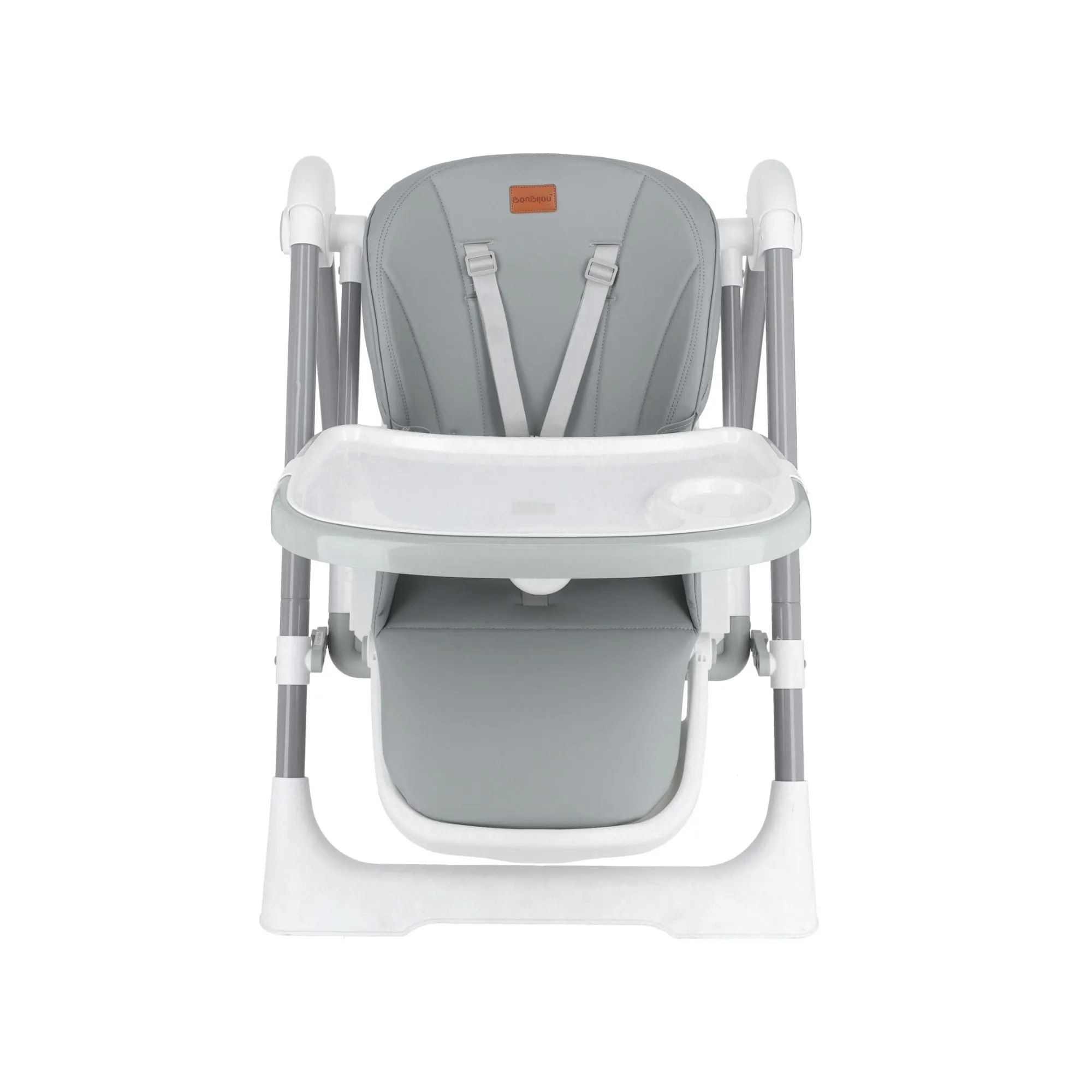 Bonbijou Relax 2-In-1 High Chair With Swing - Grey