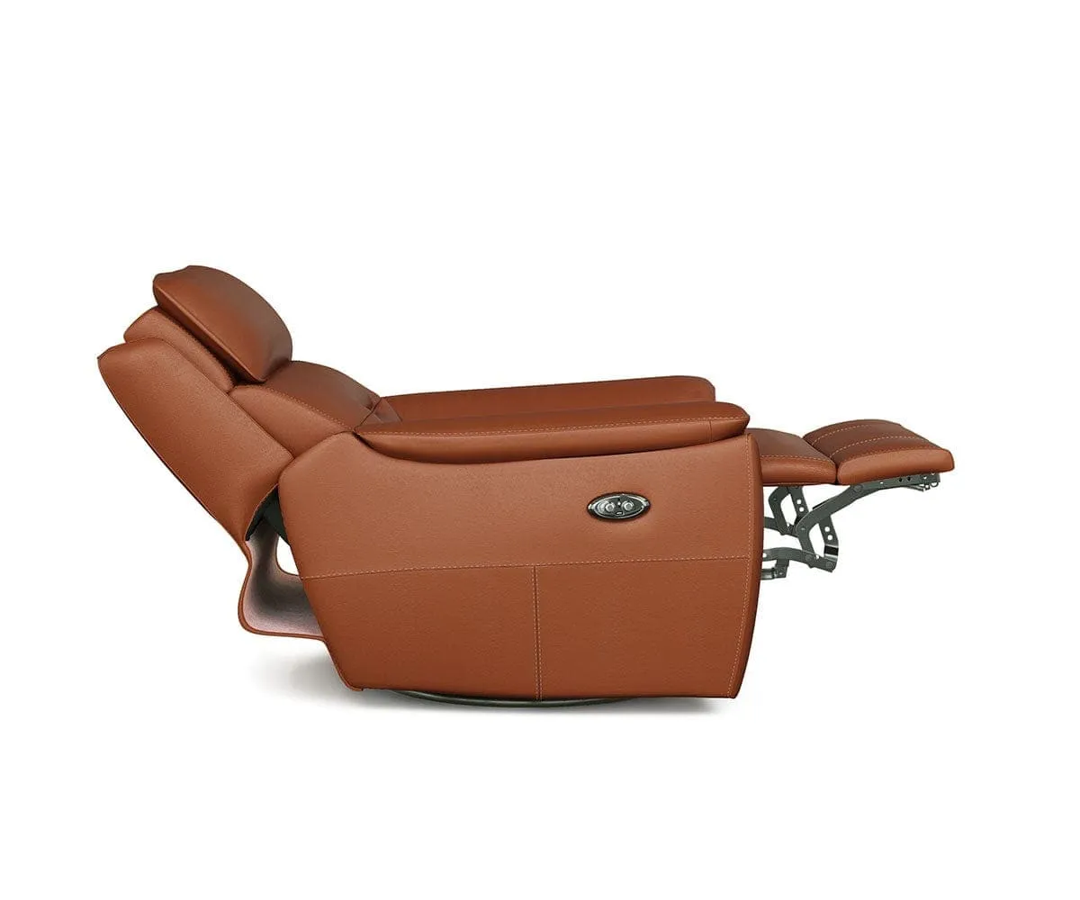 Brady Leather Power Recliner