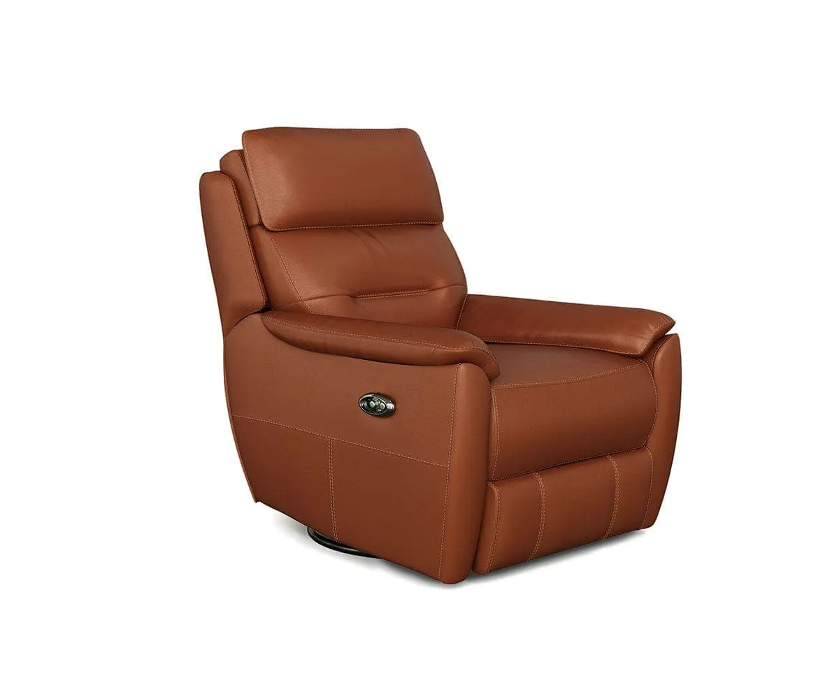 Brady Leather Power Recliner