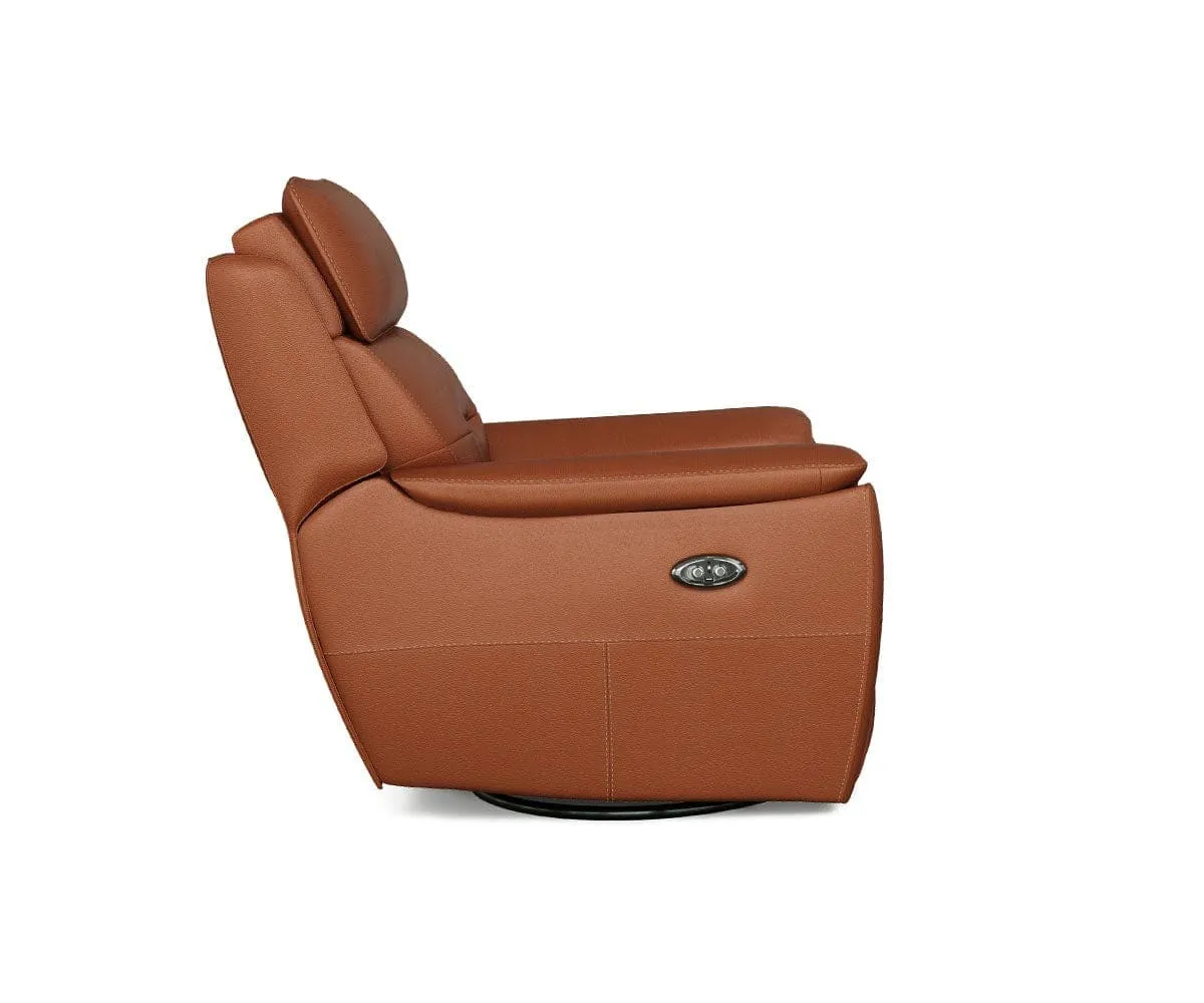 Brady Leather Power Recliner