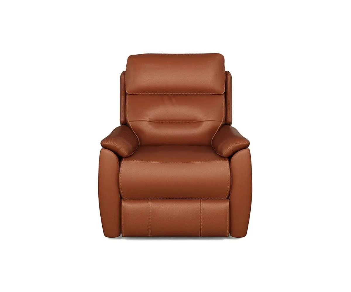 Brady Leather Power Recliner