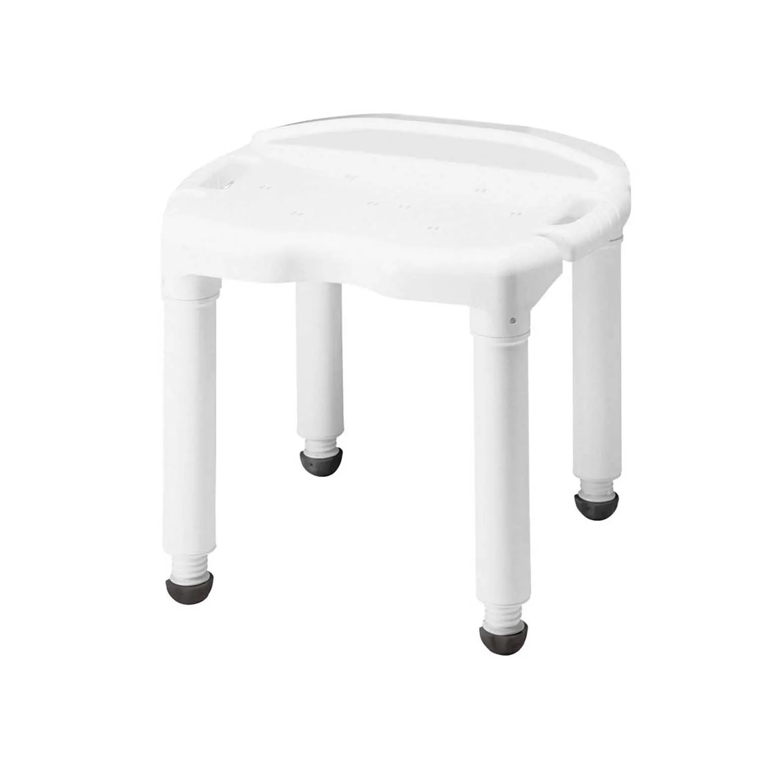 Carex Universal Bath Seat W/ or W/O Back (Case Pack Option), White