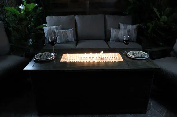 Cedarbrook 54" Fire Pit Chat Table