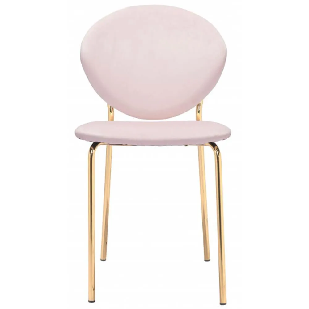 Clyde Dining Chair, Pink, Set of 2