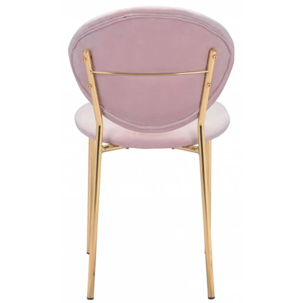 Clyde Dining Chair, Pink, Set of 2