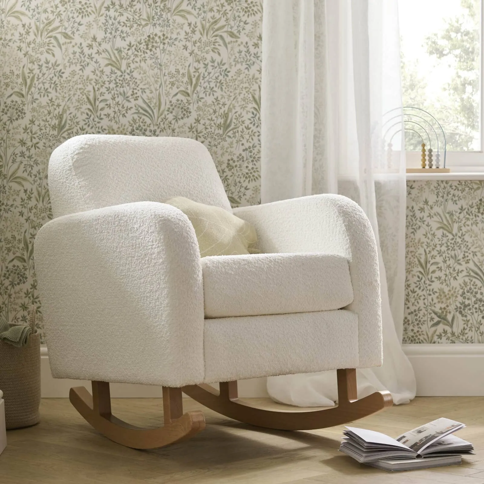 CuddleCo Etta Nursing Chair - Boucle Off-White