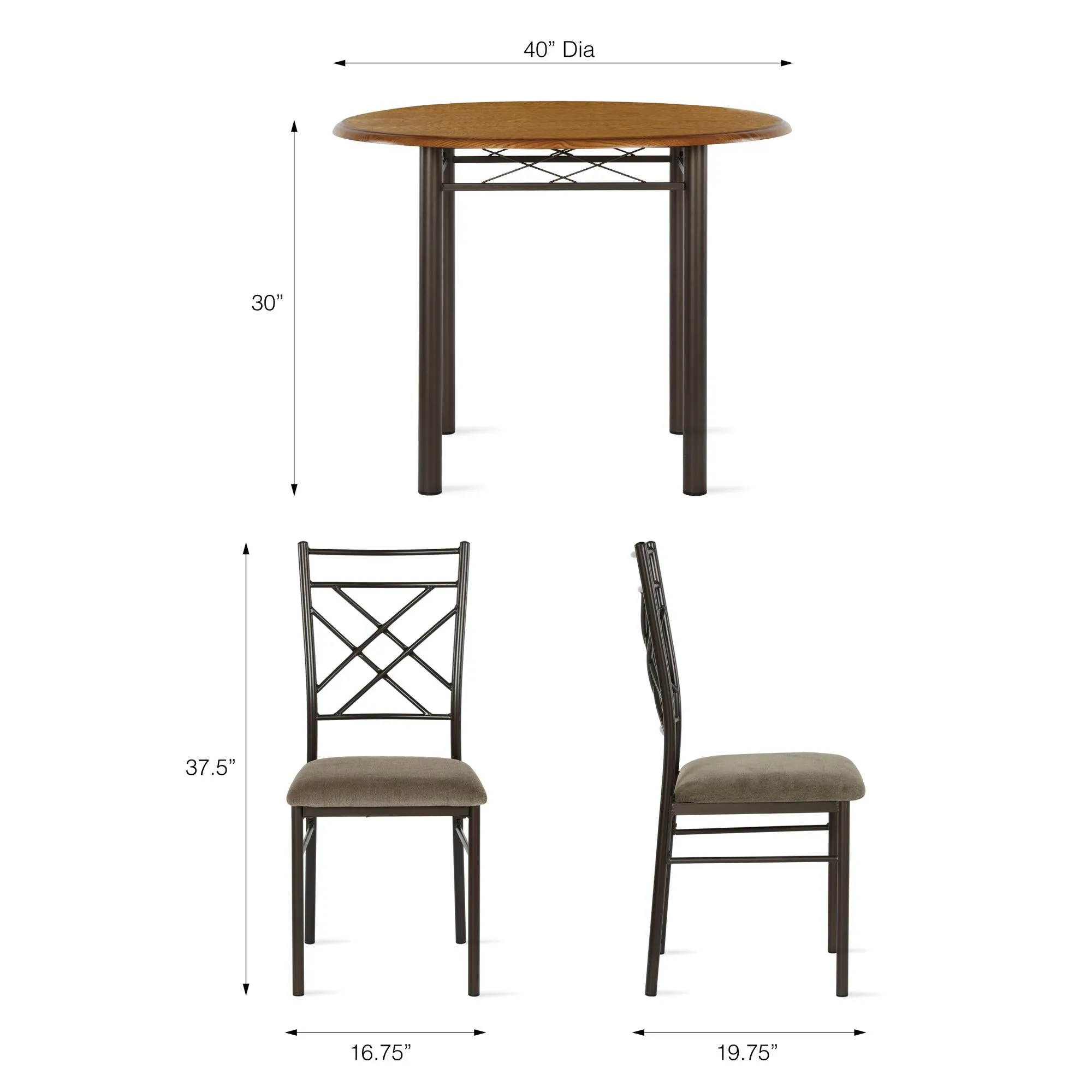 Dawson 5-Piece Dining Set