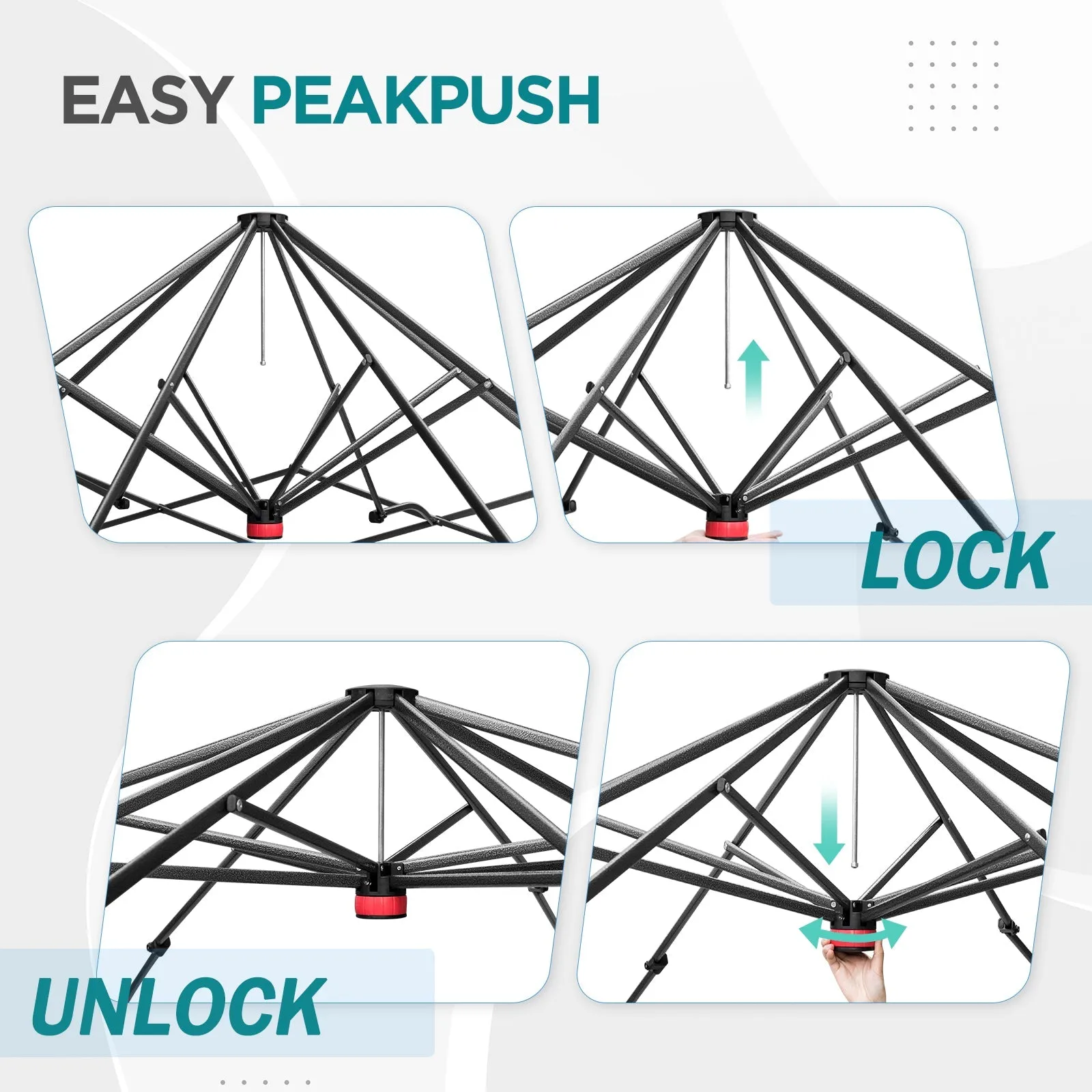 EAGLE PEAK 10x10 Pop-up Walk-in Greenhouse