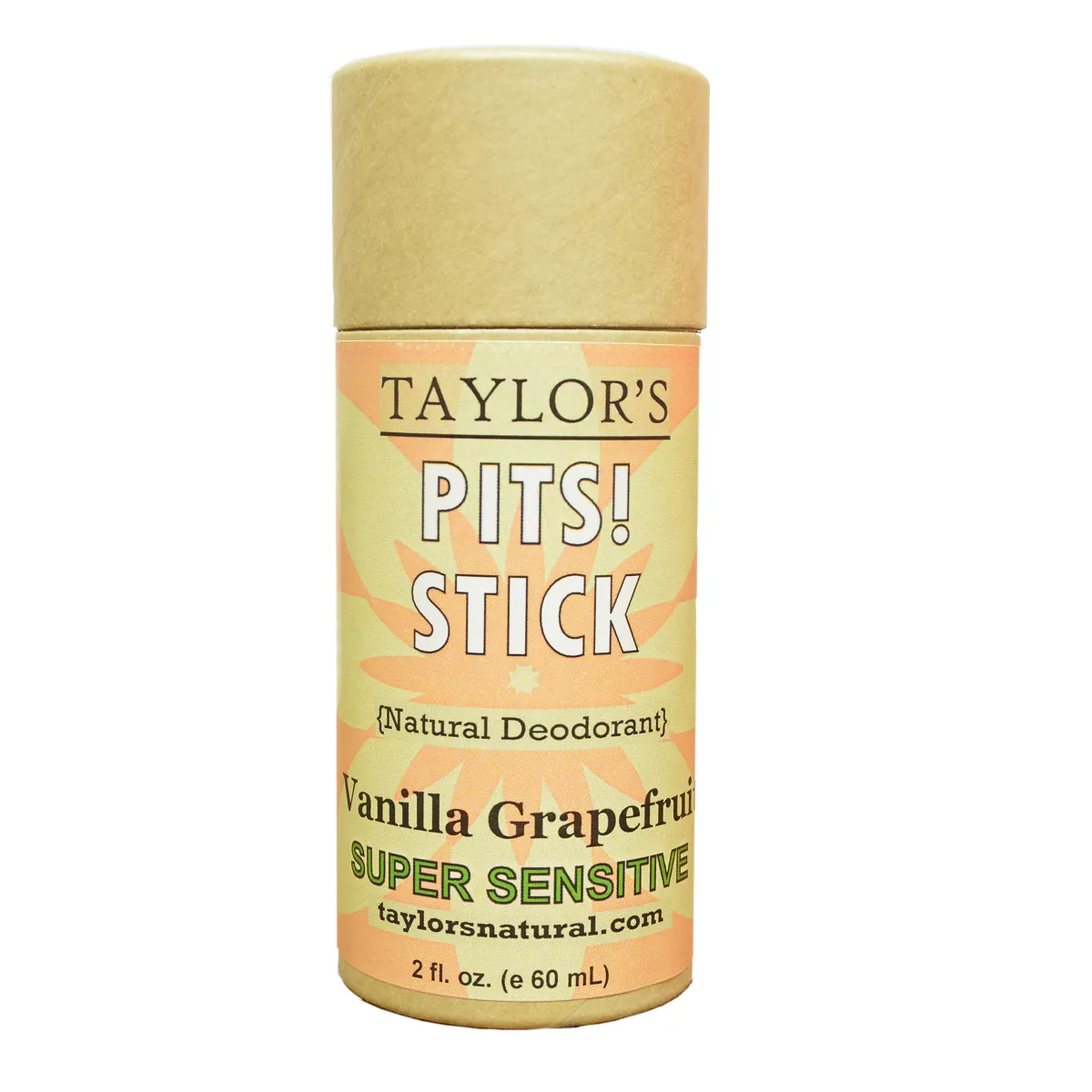 ELEVATED PITS! STICK SUPER SENSITIVE NATURAL DEODORANT - 2OZ.