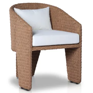 Fae Outdoor Dining Chair, Natural