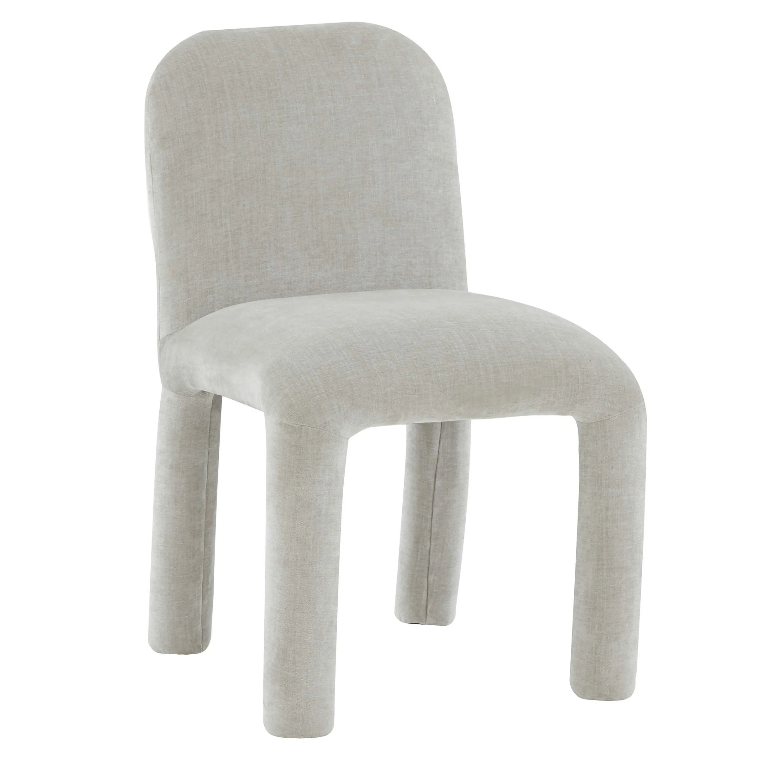 Georgia Dining Chair, Light Grey, Set of 2