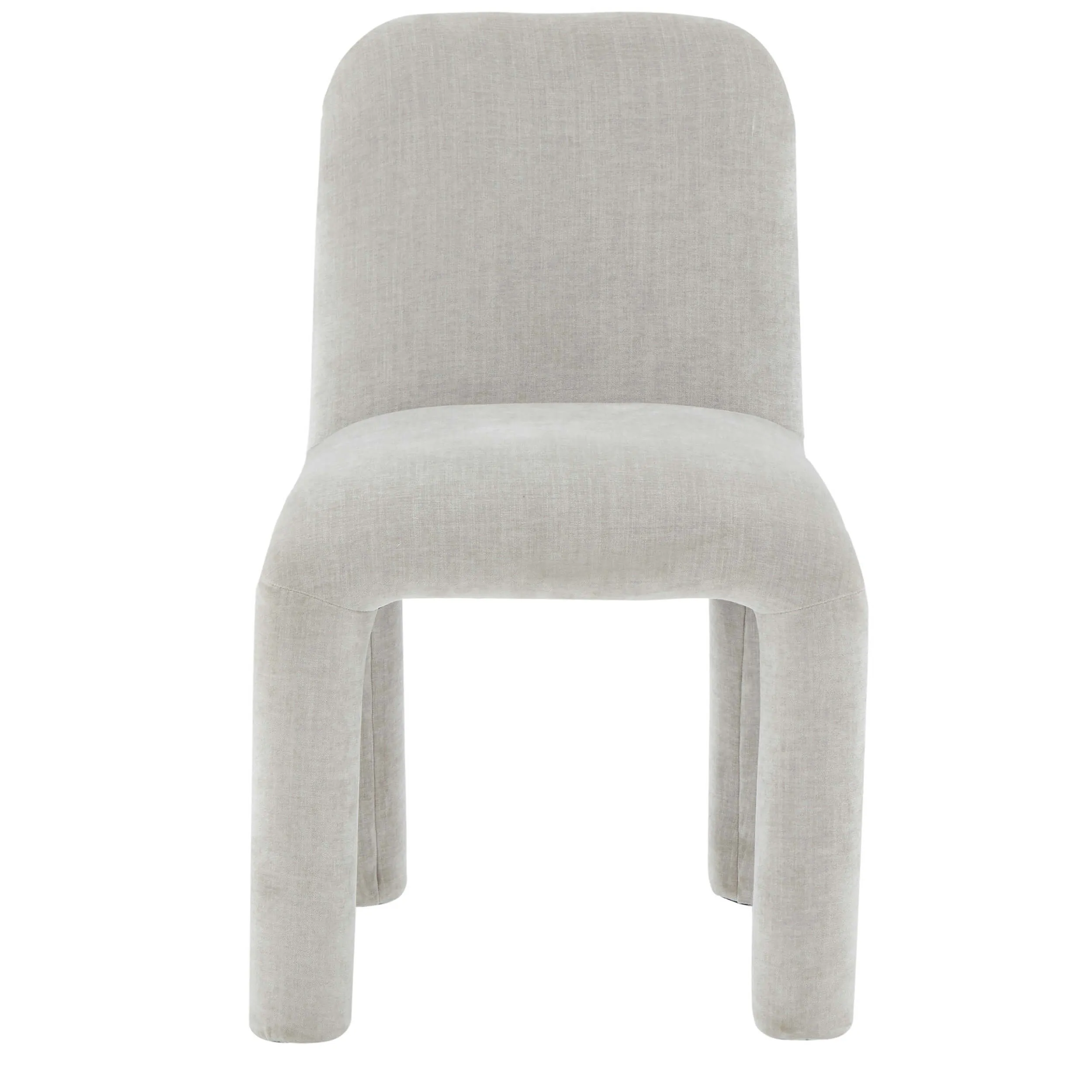 Georgia Dining Chair, Light Grey, Set of 2