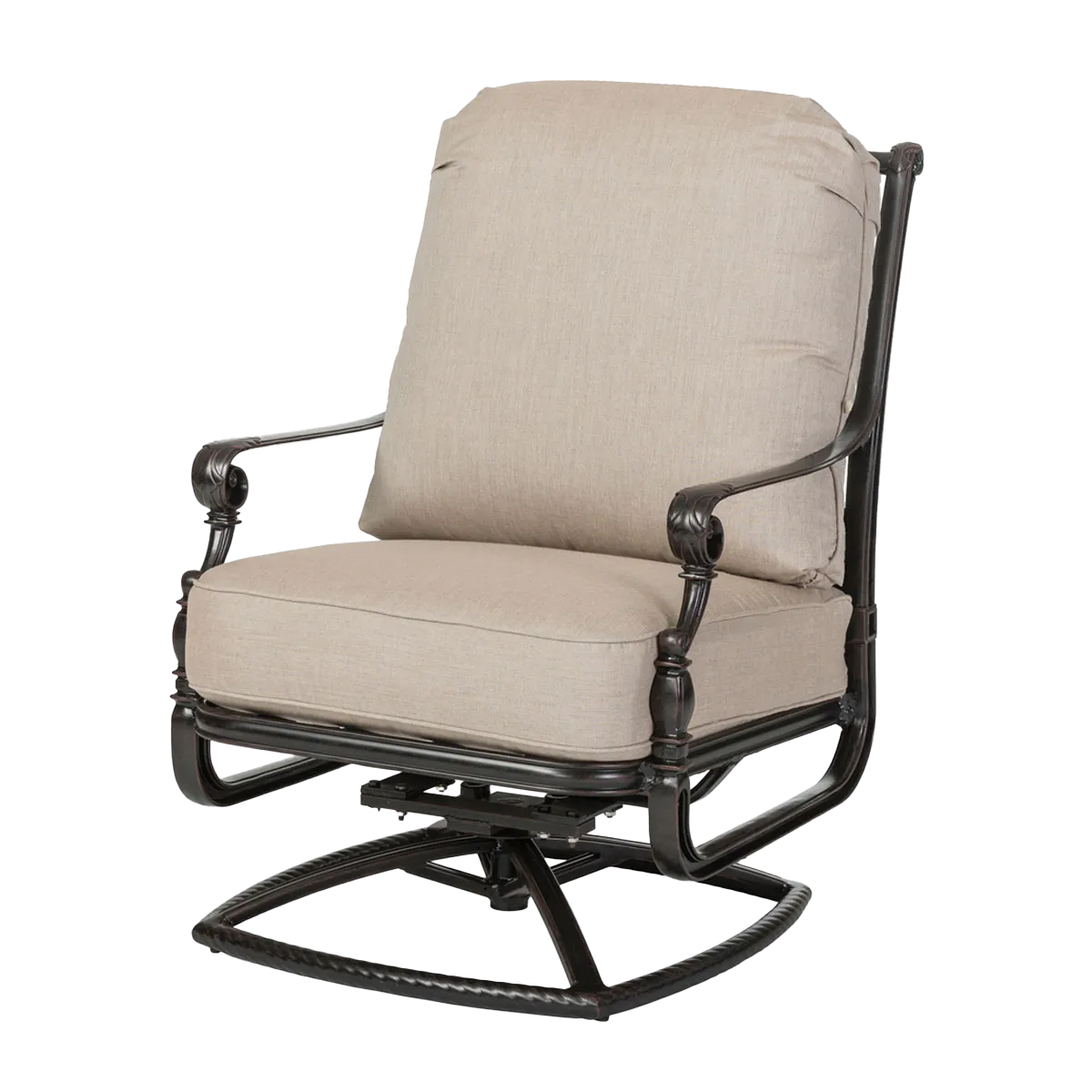 Grand Terrace High Back Swivel Rocking Lounge Chair