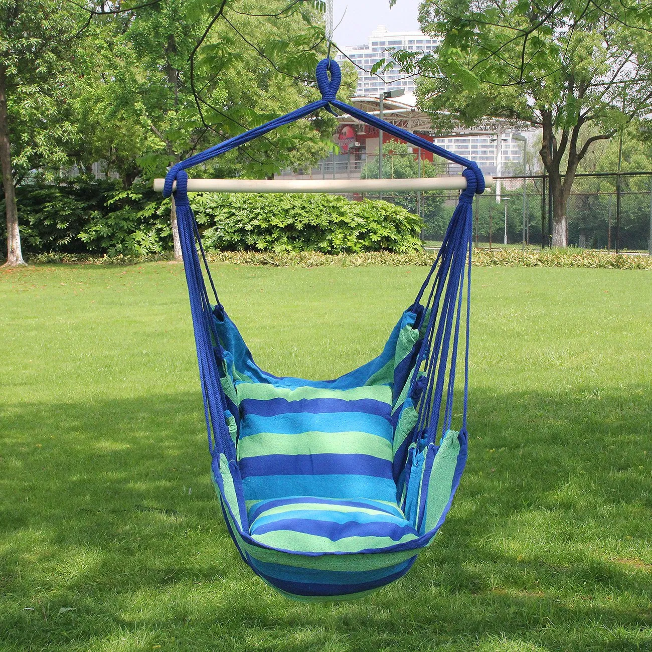 Hanging Rope Hammock Swing Chair - Sorbus