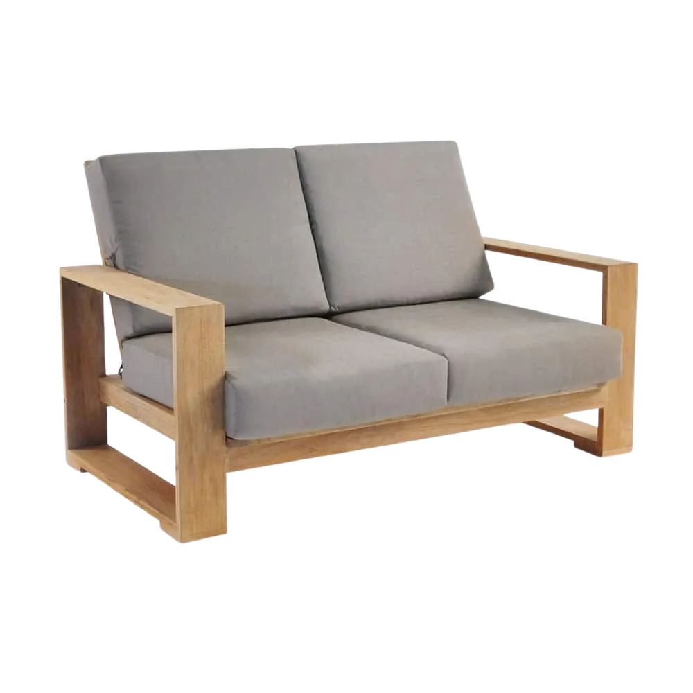 Havana Teak Outdoor 2-Seater Sofa