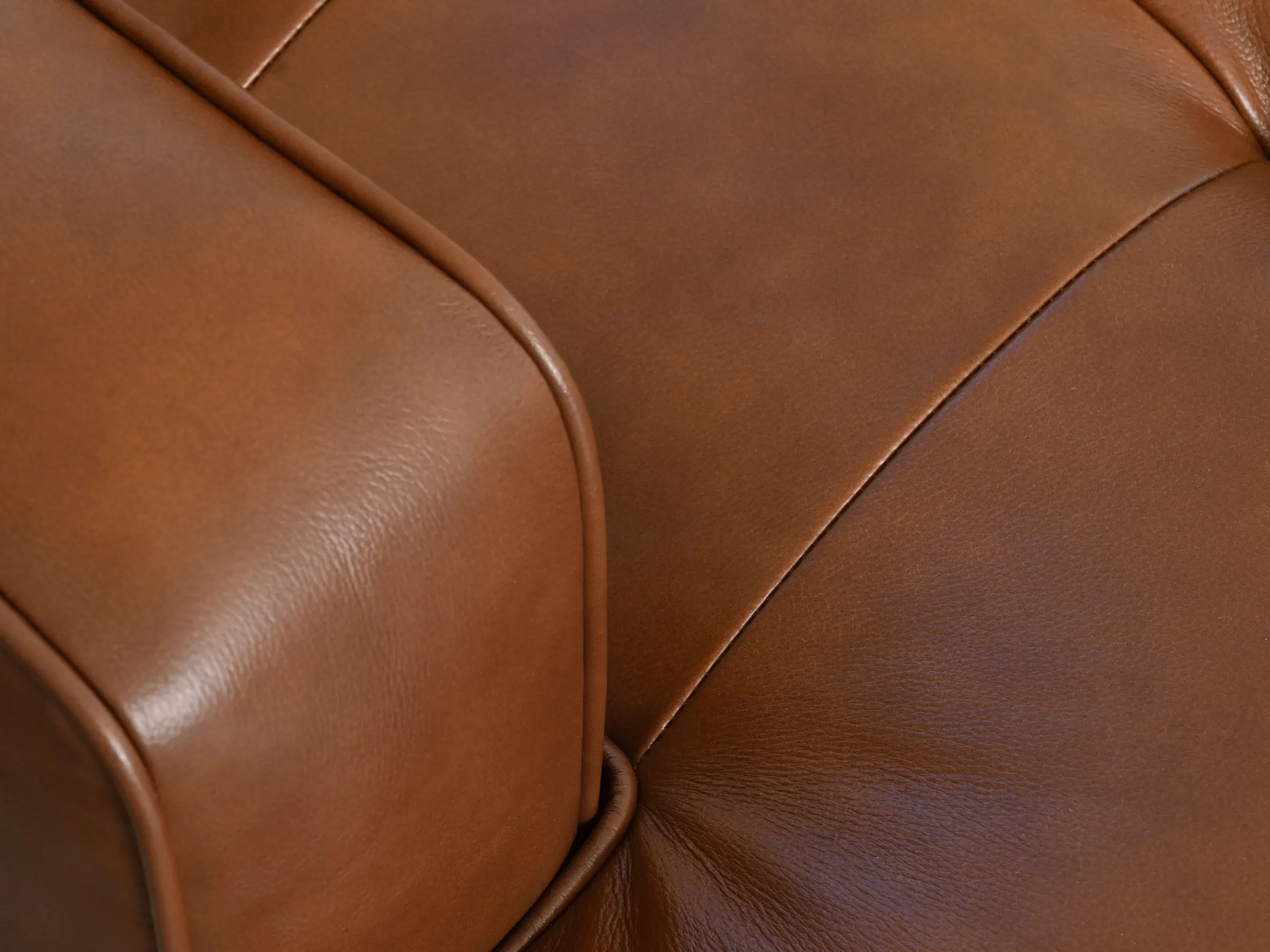 Holloway Mid-Century Leather Armchair