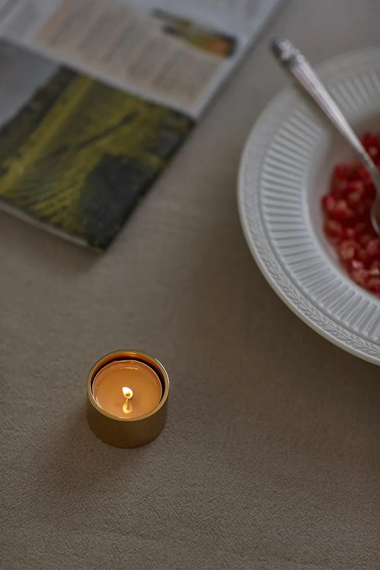 Illuminate your Moments with Our Brass Tea Light Holders