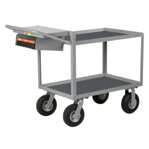 Instrument Cart, Writing Shelf and Storage Pocket (No-Slip Top w/ Lip)