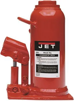 Jet Heavy-Duty Industrial Bottle Jack' 17-1/2 Ton Capacity