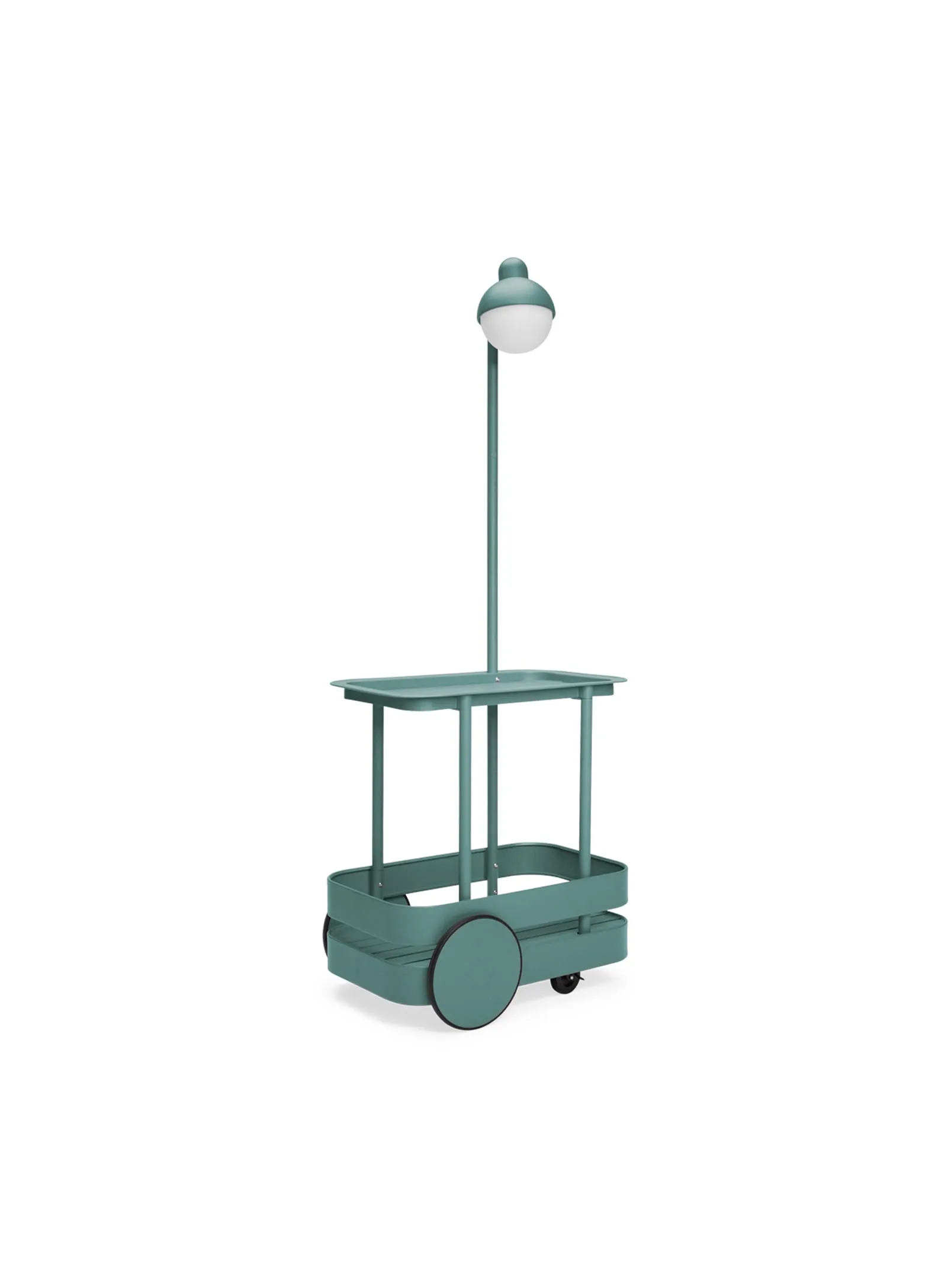 Jolly Trolley Lighted Bar Cart