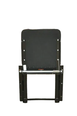 Jump Seat 15 - Step Van Seat in Black Vinyl