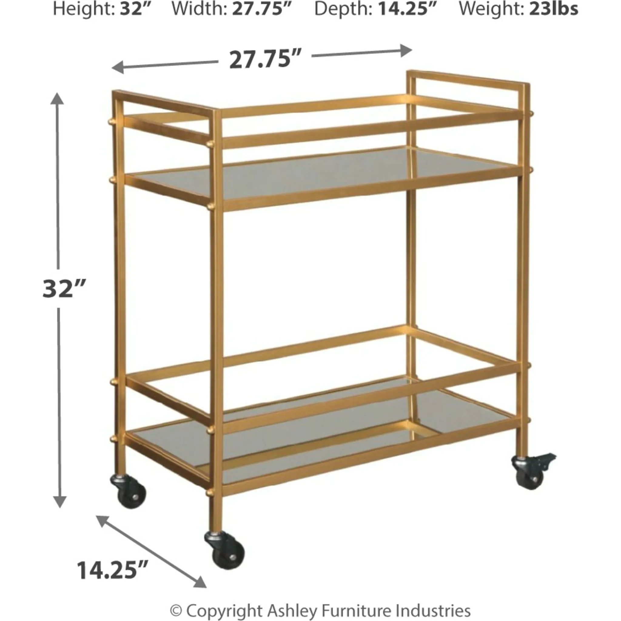 Kailman Serving Cart