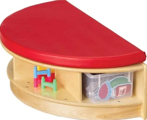 KIDS READ-a-ROUND - 3 PIECE SET FOR WAITING ROOMS-Red/Blue