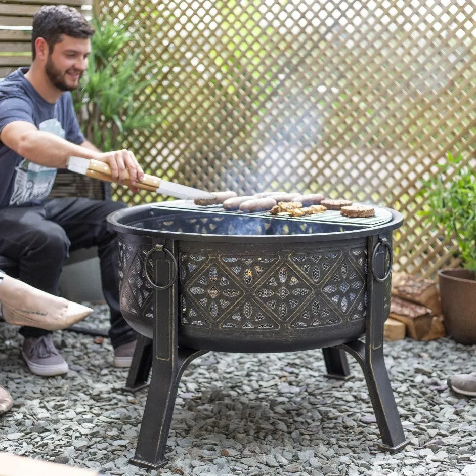 La Hacienda Moresque Firepit