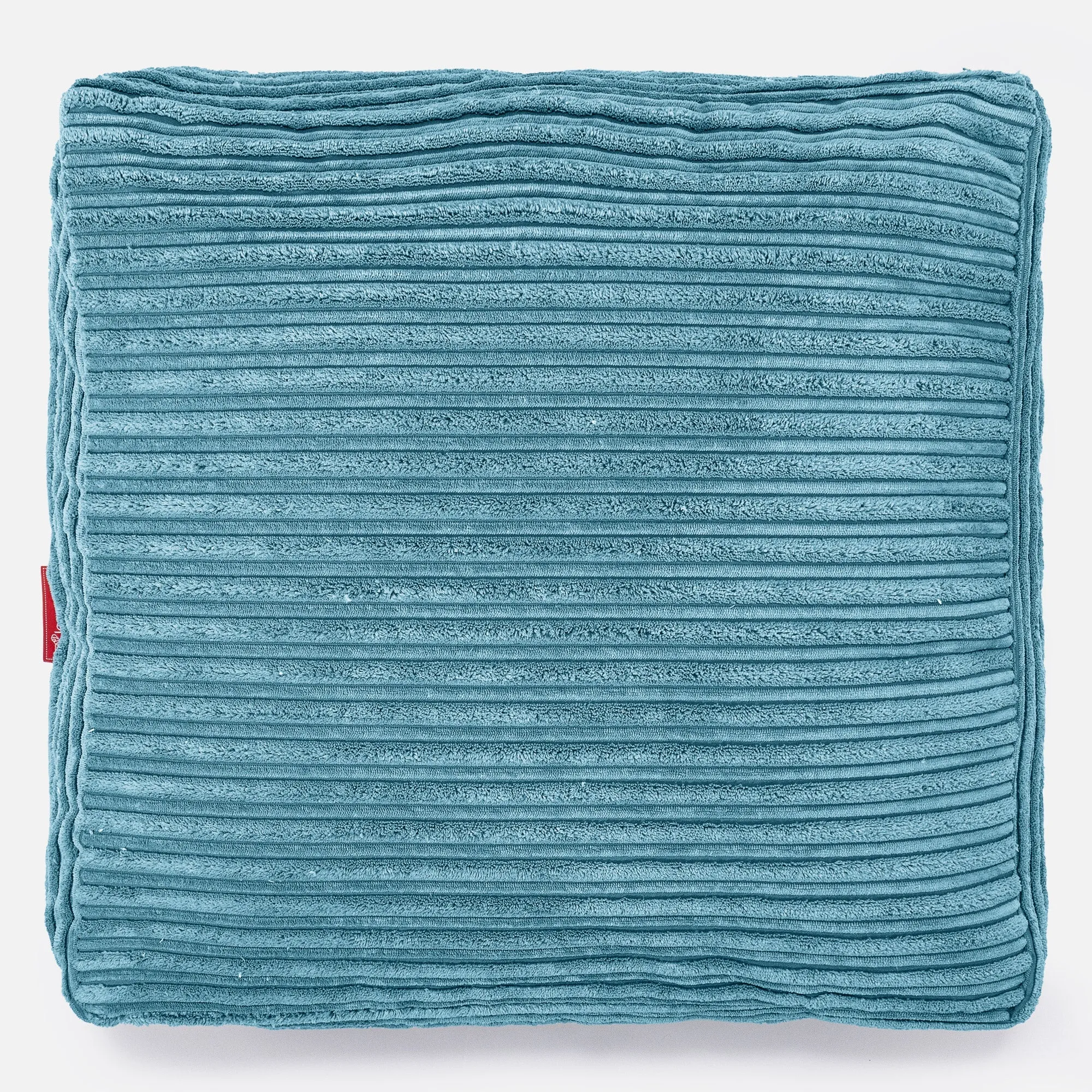 Large Floor Cushion - Cord Aegean Blue