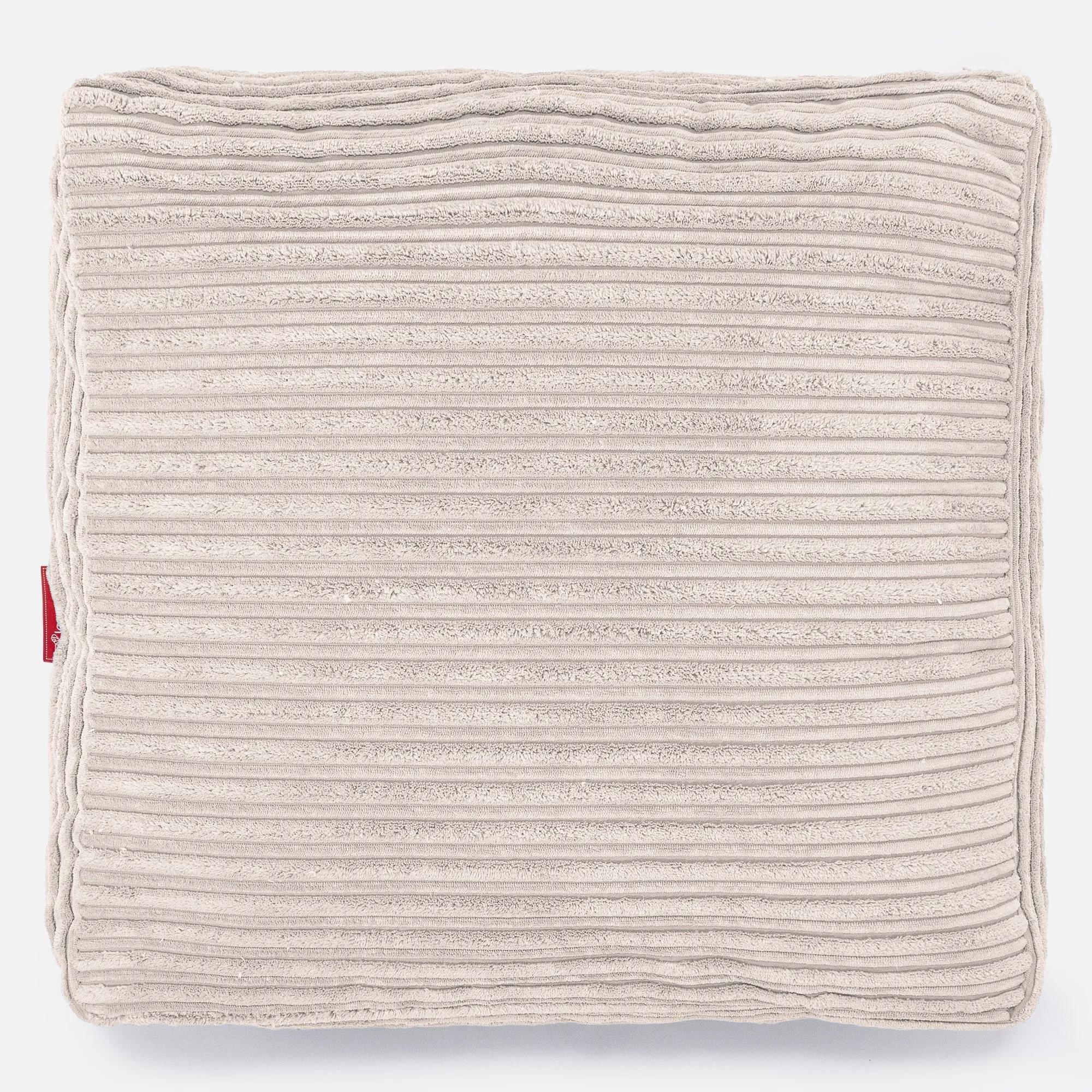 Large Floor Cushion - Cord Ivory