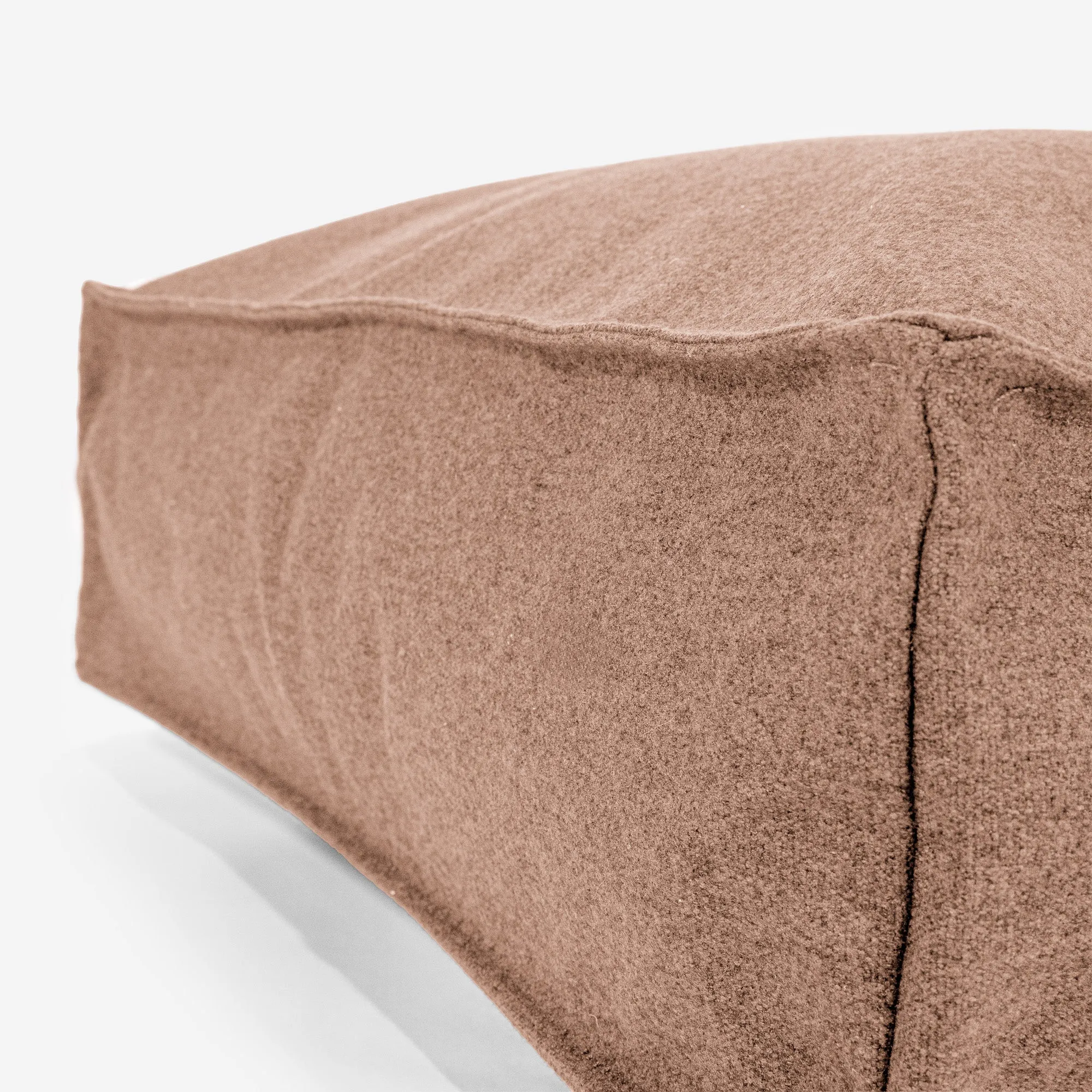 Large Floor Cushion - Interalli Wool Sand