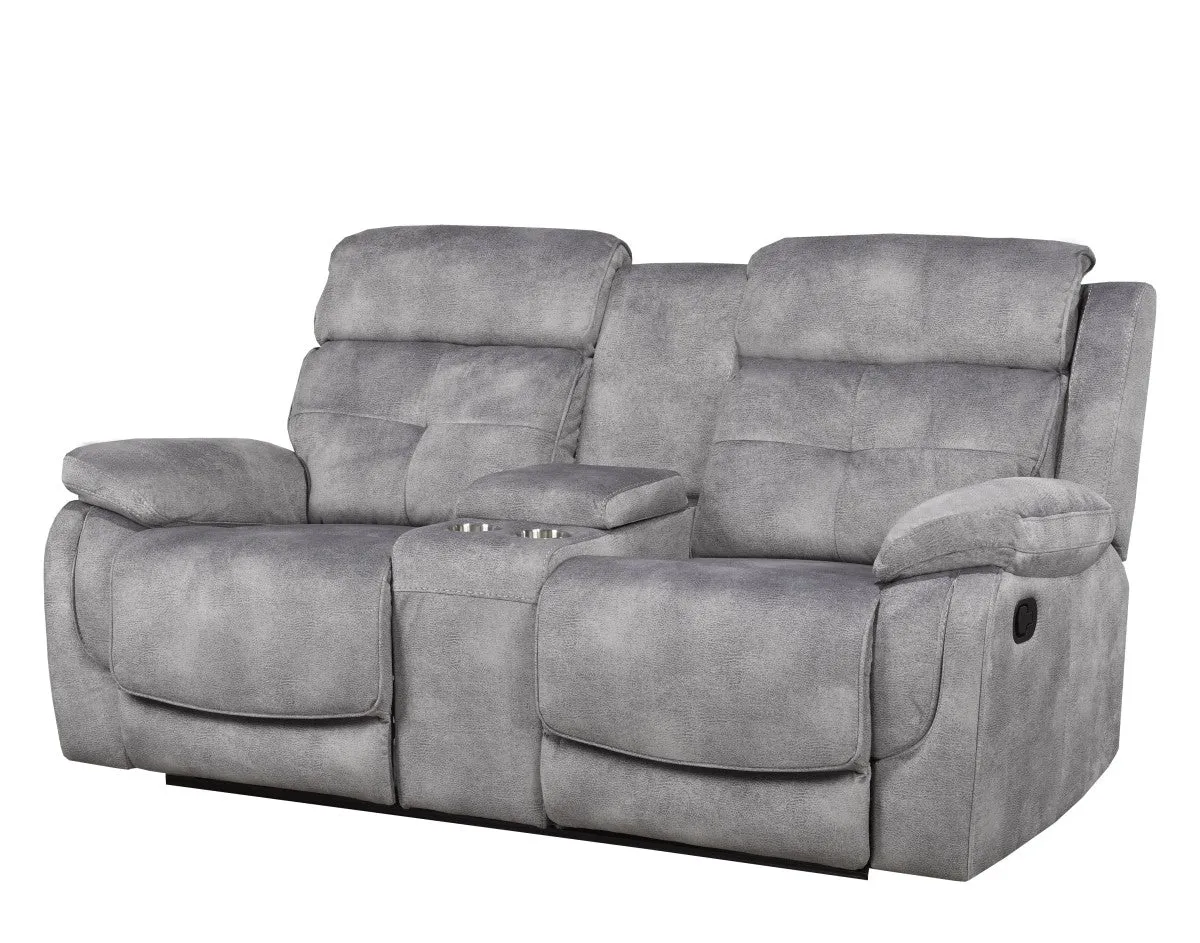 Loveseat Recliner - Grey