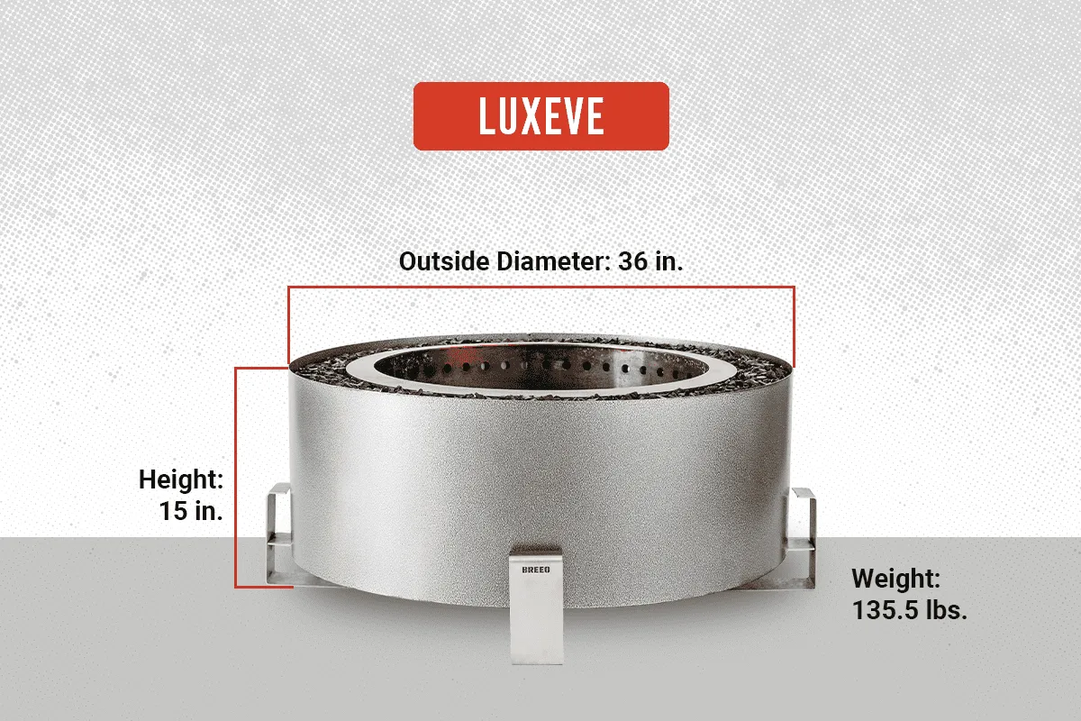 Luxeve® Smokeless Fire Pit