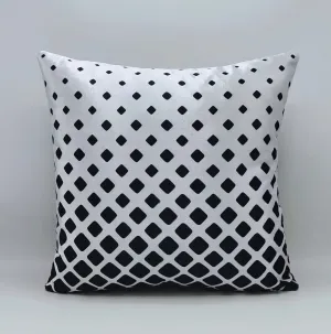 Luxury Black And White Velvet Cushions Cover 16″ x 16″1040497