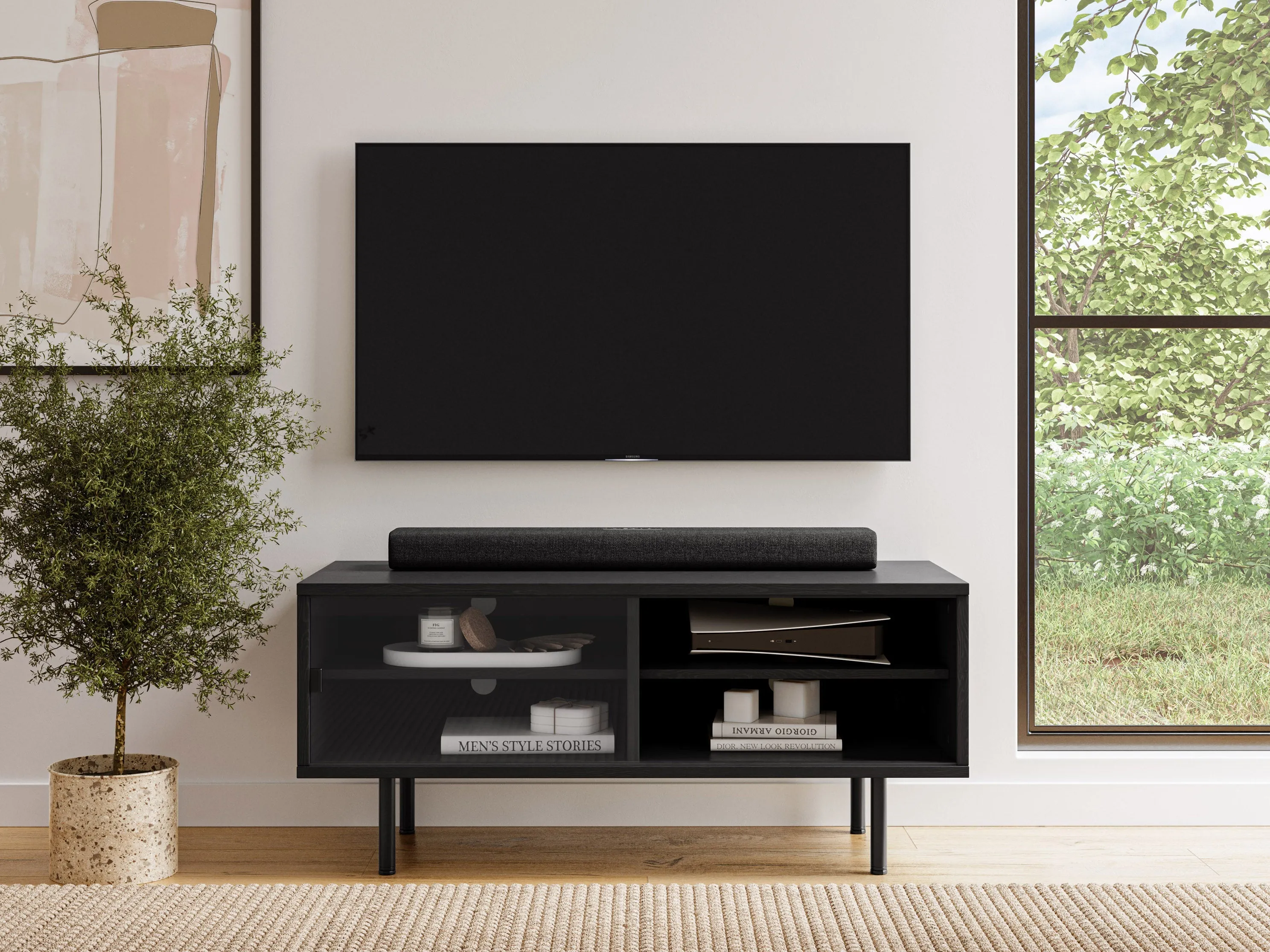 Modular TV Stand, TVs up to 55"