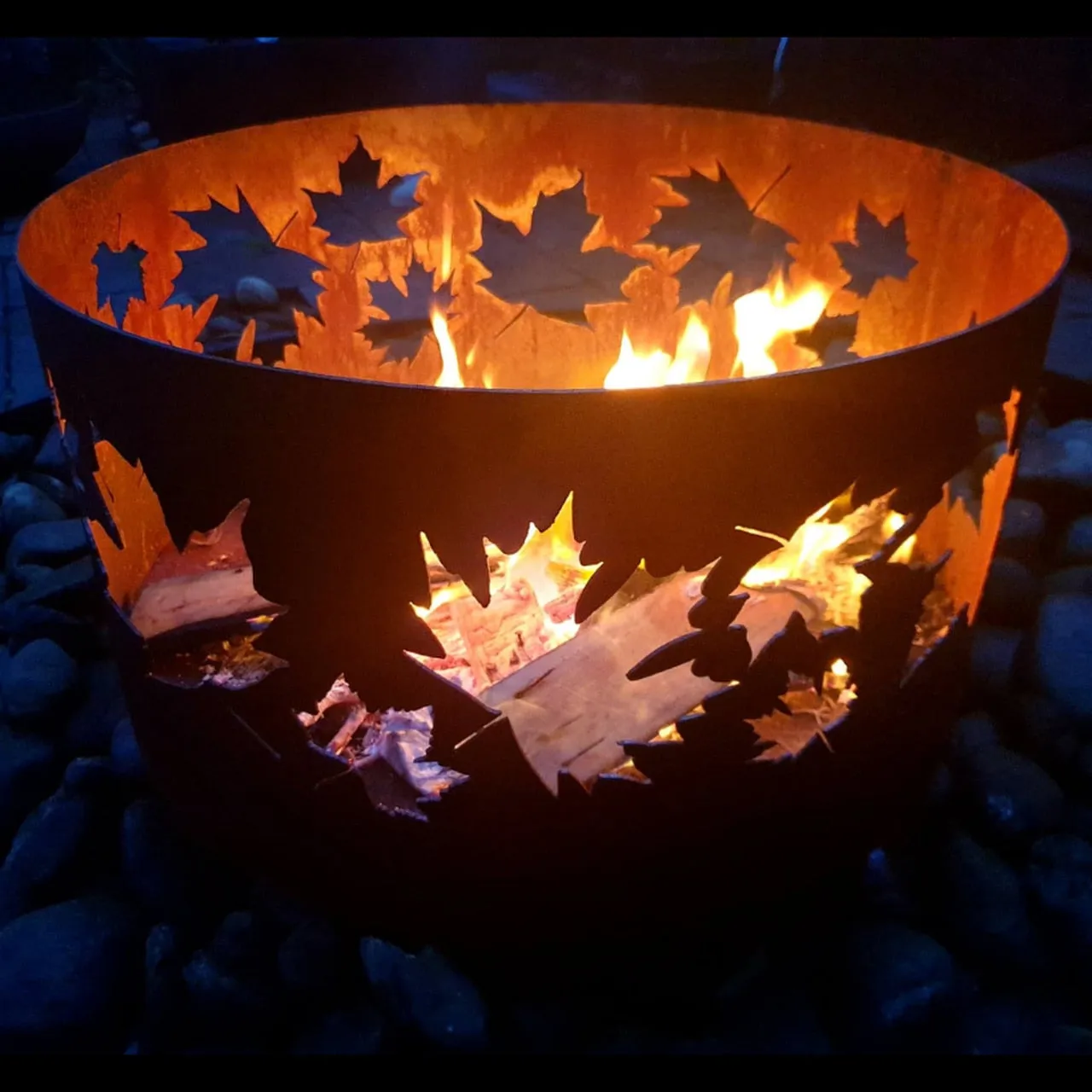 Monarch Squat Round Fire Pit