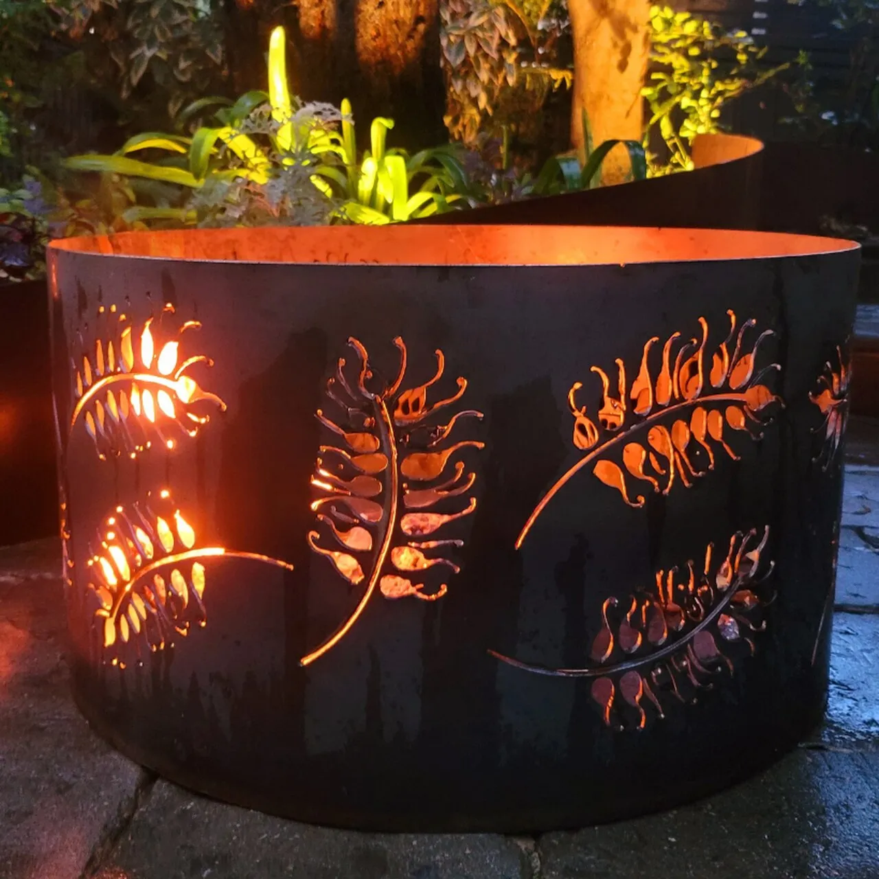 Monarch Squat Round Fire Pit