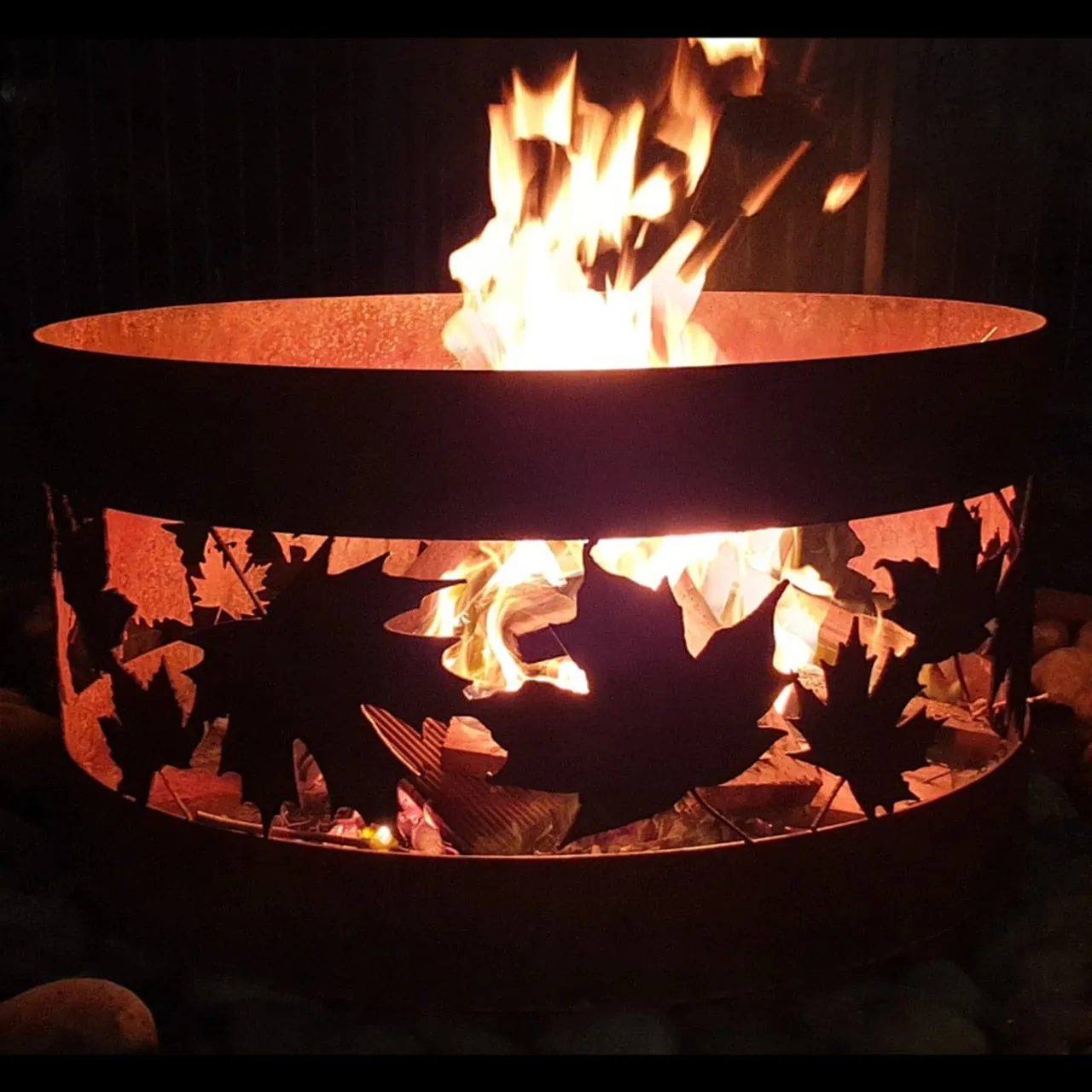 Monarch Squat Round Fire Pit