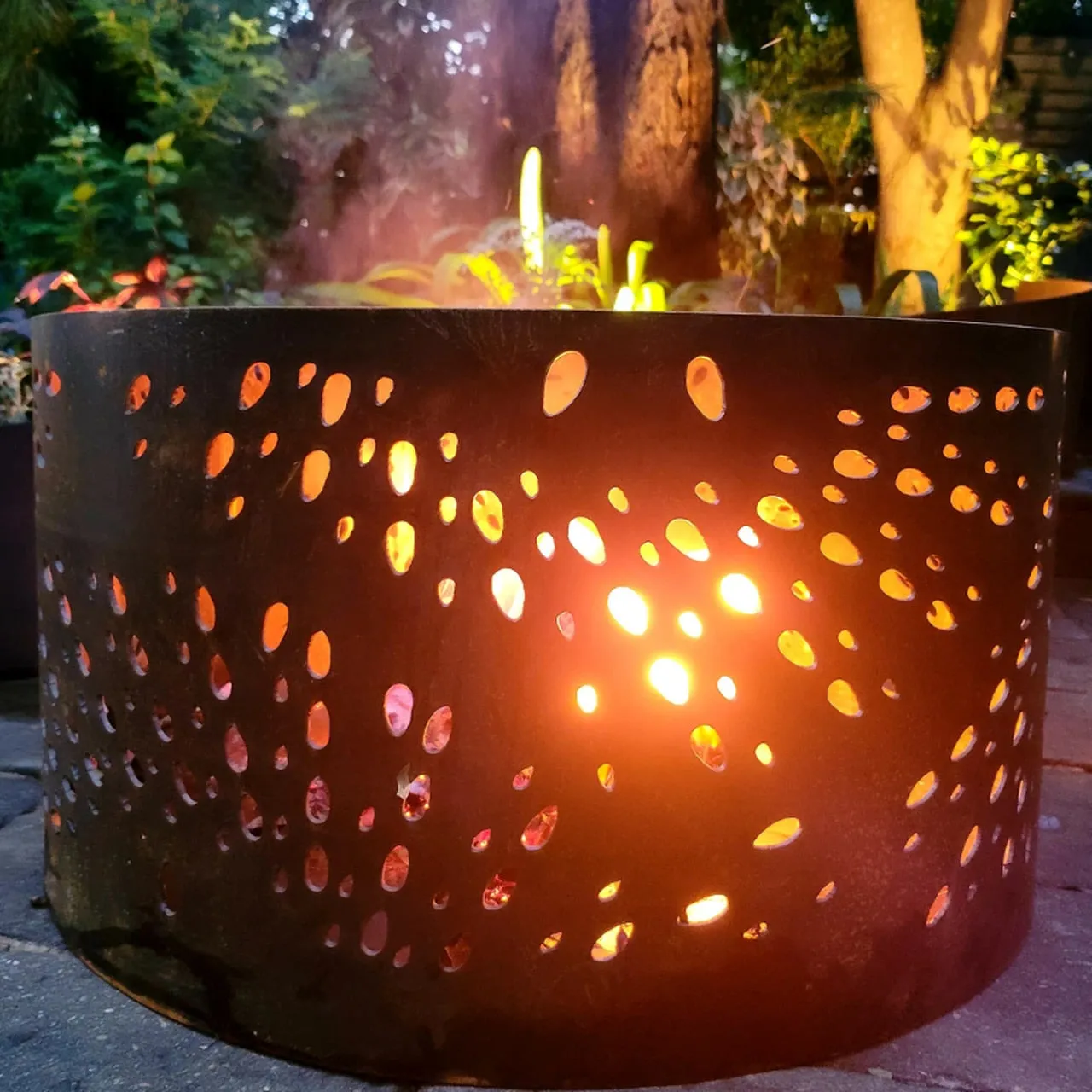 Monarch Squat Round Fire Pit