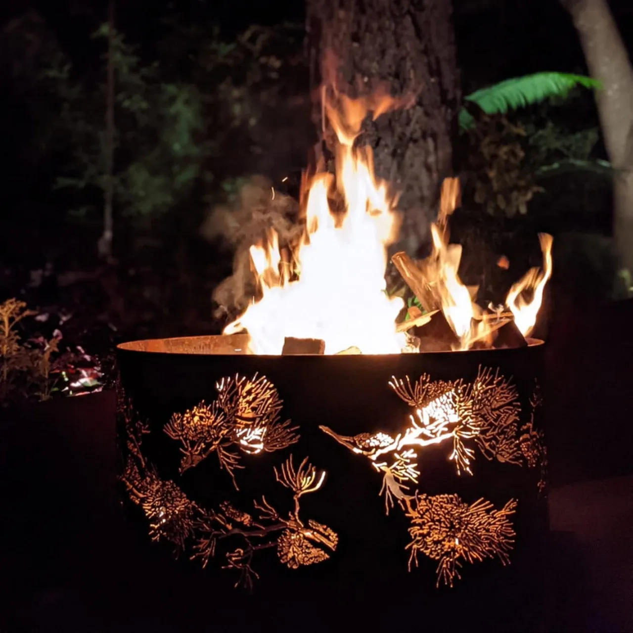 Monarch Squat Round Fire Pit